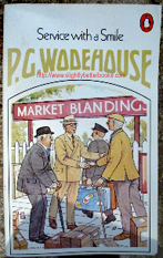 Wodehouse, P.G. 'Service with A Smile' published in 1981 by Penguin Books, 176pp, ISBN 0140025324. Sorry, out of stock, but click image to access prebuilt search for this title on Amazon