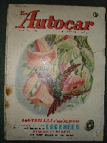 Linfield, H.S (Ed.). Autocar magzine, 2nd May 1952, published by Iliffe & Sons. Colour & b&w illustrated, 100pp. Sorry, sold out, but click image to access prebuilt search for this title on Amazon