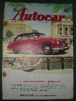 Douglas Crease, A. G. (ed). Autocar [Magazine], 27 July 1951. Vol 2904, published by Iliffe & Sons, 140 pages. Sorry, sold out, but click image to access prebuilt search for this title on Amazon
