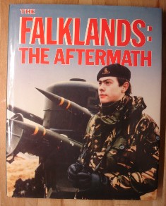 Way, Peter (Consultant Ed.) 'Falklands: The Aftermath', hardcover 144 page book published by Marshall Cavendish, 144 pages, ISBN 086307202. Price £5.00 (not including post and packing (which is Amazon UK's standard charge of £2.80, more for overseas customers)