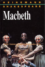 Shakespeare, William 'Macbeth', edited by Frank Green with additional notes and activities by Rick Lee and Victor Juszkiewicz; Series Editor John Seely; first published in 1994 in Great Britain in hardback, no dustjacket, 240pp, ISBN 0435192035. Condition: Very good, clean & tidy copy, well looked-after. Price: £3.87, not including p&p, which is Amazon's standard price (currently £2.75 for UK buyers, more for overseas customers)
