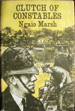 Marsh, Ngaio. 'Clutch of Constables', published in 1968 by The Companion Book Club in Great Britain, 253pp, No ISBN, with dustjacket. Condition: very good, clean & tidy copy. Price: £1.85, not including p&p, which is Amazon's standard charge (currently £2.75 for UK buyers, more for overseas customers)